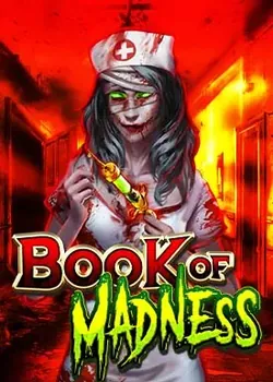 Dunkler Buch-Slot mit wilden Symbolen und intensivem Bonusspiel.