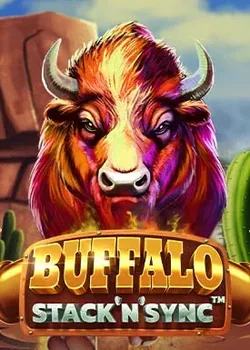 Buffalo-Slot mit Stack-Sync-Mechanik und wilden Prärie-Gewinnen.